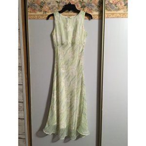 Monkey Wear 16 Green Floral Spring Maxi Casual Occasion Dress
